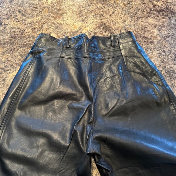 DI CAPRA Vintage guenuine leather pants size 9 - Picture 11 of 12
